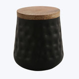 Canister w Wood Lid