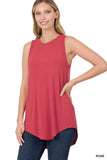 Rayon Sleeveless Top (Misses) (Color Options)