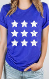 Retro Star Grid Tee (Misses)