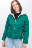 Reversible Hooded Jacket (Misses) (Color Options)