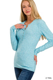 Ribbed Top (Misses) (Color Options)