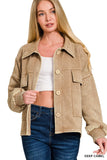 Cropped Jacket (Misses) (Color Options)