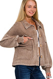 Cropped Jacket (Misses) (Color Options)