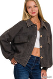 Cropped Jacket (Misses) (Color Options)