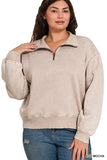 Acid Fleece Pullover (Curvy) (Color Options)