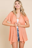 Drape Cardigan (Misses & Curvy) (Color Options)