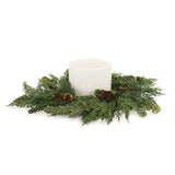 Mixed Pine Candle Ring 21