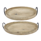 Wood Tray w Handle