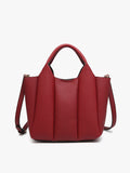 Maddox Paneled Satchel