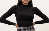 Rib Knit Sweater (Misses) (Color Options)