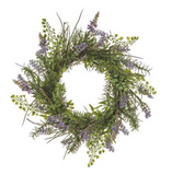 LavenderFern Wreath