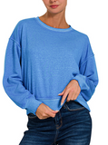 French Terry Pullover (Misses) ( Color Options)