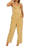 Knot Strap Overalls (Misses) ( Color Options)