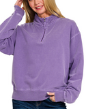 Half Zip Pullover (Misses) (Color Options)