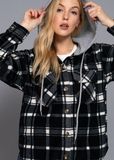 Plaid Hoodie (Misses)