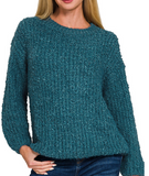 Round Neck Sweater (Misses) (Color Options)