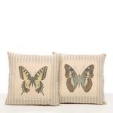 Vintage Butterfly Pillow