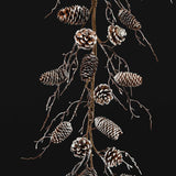 PineconeFaux Twig Garland