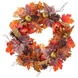 PomegraPinecoMaple Wreath