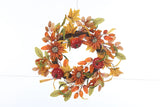 Flower/Pumpkin Wreath