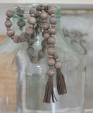 Distressed Wooden Bead