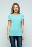 Crew Neck T-Shirt (Misses) (Color Options)