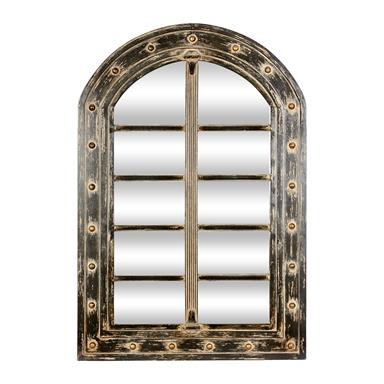 Wood Arch Mirror
