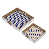 Serving Tray with Jute Handles