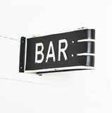 Double Sided Bar Sign