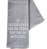 Cauliflower Anything Tea Towel