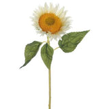Sunflower Spray White