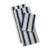 Marine Blue Stripe Dishtowel & Cloth
