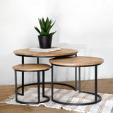 Iron & Wood Table